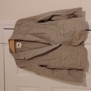 Madewell New Haven Duskfall Linen Blazer Size 6